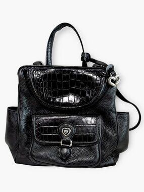 Brighton | Bags | Brighton Black Quilted Heartpattern 